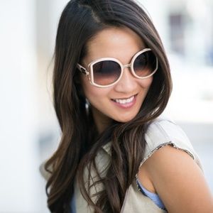 Salvatore Ferragamo Pink Sunglasses